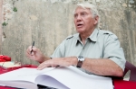 &copy; Aivar Pihelgas - Life’s work award winner Don McCullin signing books 
