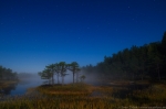 © Sven Začek - Осенний болотный пейзаж в свете полной луны. Nikon D810A + Nikkor PC-E 24mm. F5,6, 15s, ISO 1600. 