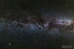 © Martin Mark - Linnutee ja Andromeeda galaktika otse pea kohal. 5. oktoober 2015 Nikon D810A + Nikkor 14-24mm f2,8 @ 24mm, 15sek, f2.8, ISO4000 